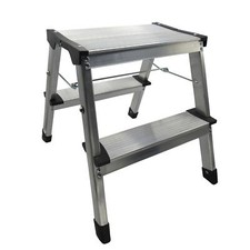 Aluminium Double 2 Step Stool