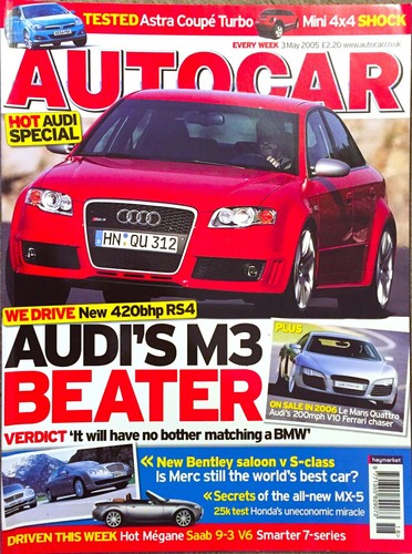 Autocar magazine may - magazine, 03-may-05