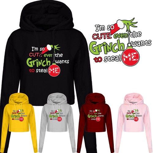 Grinch ladies hoodie movie - grinch,