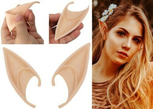 Elven elf ears pointed rubber - elf,