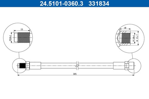 Fits bmw isetta 250 brake - bmw,