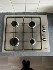 Bush AG60GNSS 60 cm 4 Burner Ring Gas Hob - Stainless Steel
