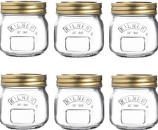 6 Round Kilner Jars Screw Top