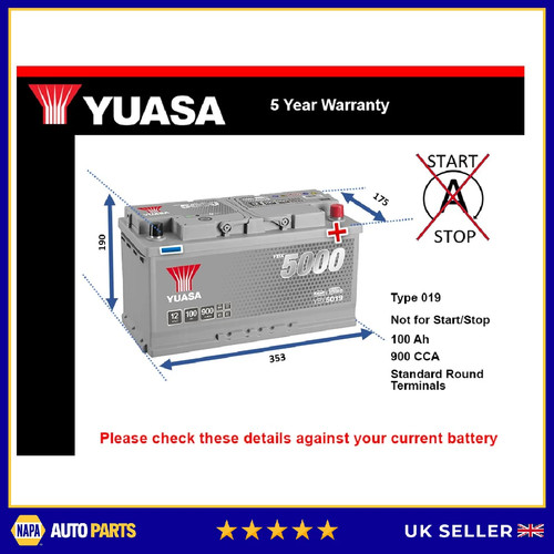 Battery fits jaguar type - jaguar, f