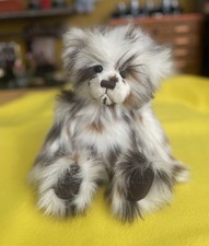 Retired Charlie Bear Fluff plush jointed bear ( no tags ) 