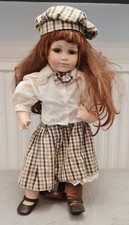 Porcelain Doll with stand, In