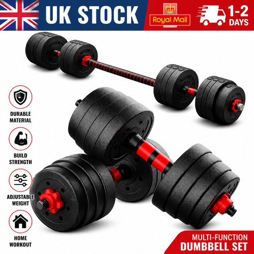15kg fitness dumbbells - dumbbells, pair