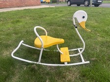 Vintage Mobo Rocking Swan / Duck  Retro Toy