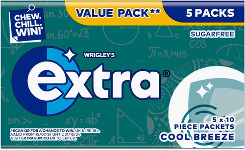 Extra chewing gum - extra, free