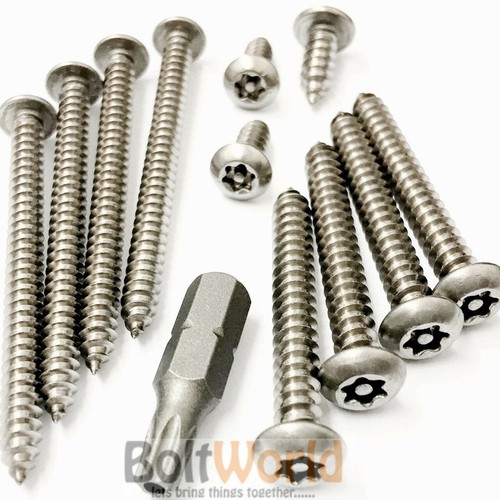 Stainless steel torx pin 6 - steel,