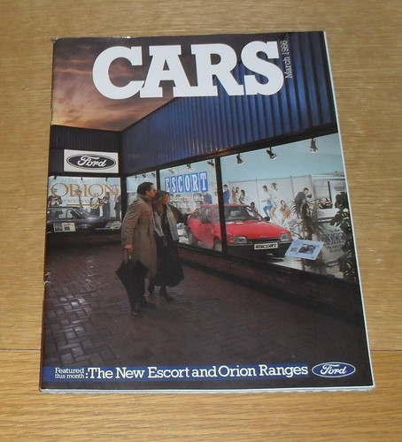 Ford brochure 1986 fiesta - fiesta, xr2