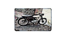 Excelsior 150 Courier Motorbike A4 photo Retro Bike