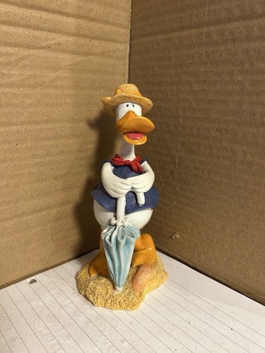 Resin duck with sun - sun, hat
