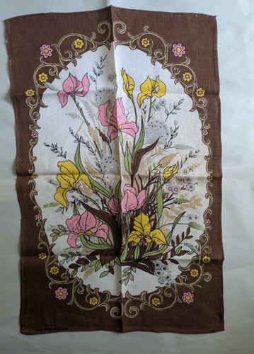 Vintage 1970s floral tea - floral,