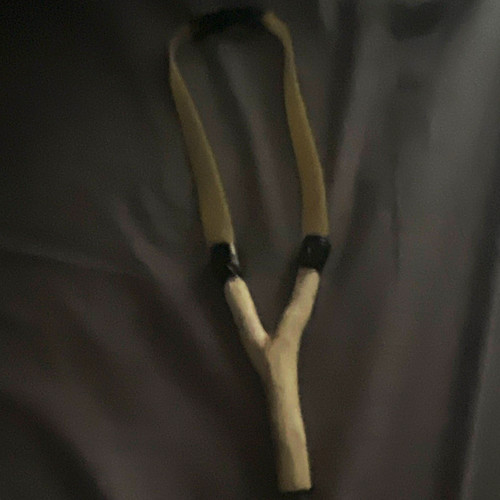Wooden shaped catapult - wooden, y-shaped