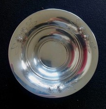 Solid silver dish 800 italy - dish,