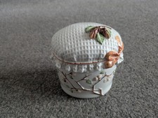 Galos Spain Porcelain Lidded Storage Jar