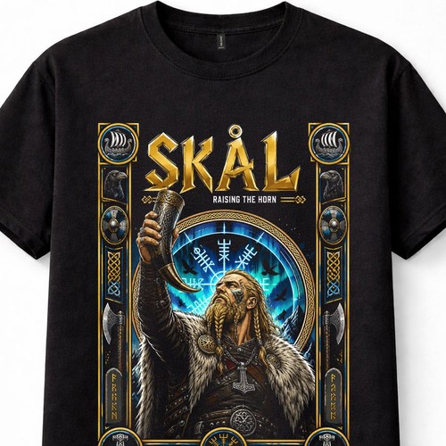 Skål viking norse warrior - skål,