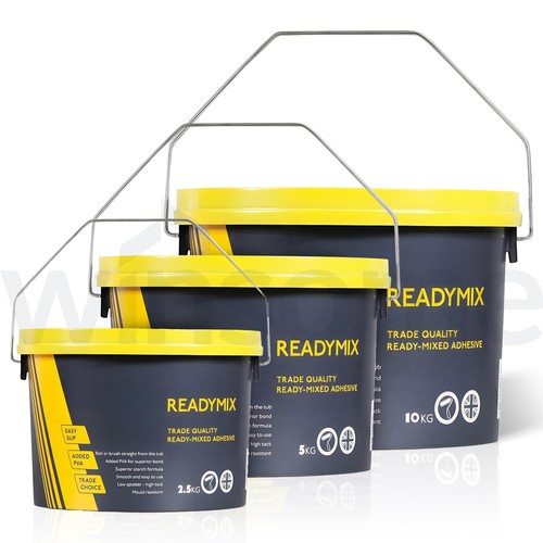 Ready mixed wallpaper - ready, paste