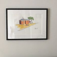 Nelson Mandela - The Church . Signed Lithograph -Contemporary Art-Mandela. 