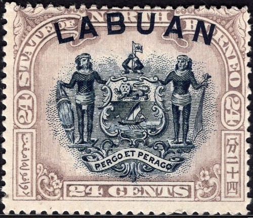 Labuan 1894 24c dull - labuan-1894-96,