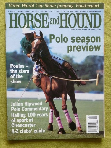 Horse and hound magazine april - horse,