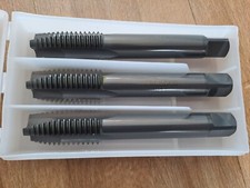 Set of 3 Sherwood M18x2.5 HSS Spiral Point Taps,Oxidised Finish ,class to fit 6H