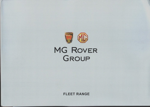 Rover range 2000 fleet - mg, uk