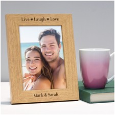 PERSONALISED Live Laugh Love