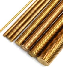 1 METER SOLID BRASS THREADED ROD BAR STUDDING ALLTHREAD M4 M5 M6 M8 M10 M12