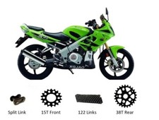 XGJAO SJ125-23 Black Chain & Sprockets Set Standard Set