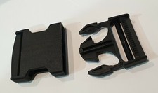 50mm Black Plastic Side