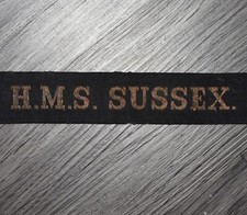 Royal Navy Cap Tally Ribbon -