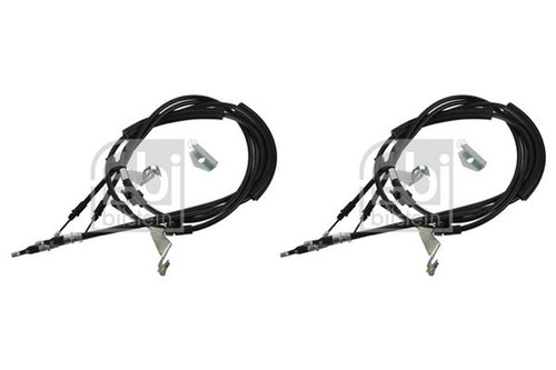 Pair handbrake cable rear - pair,