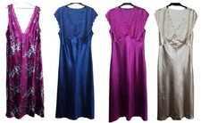 LADIES MARLON LONG SATIN