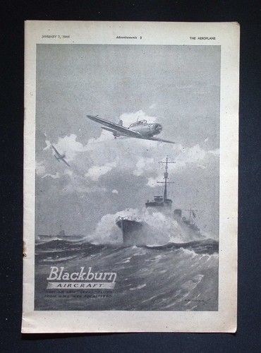 Original 1944 advert blackburn - 1944,
