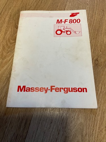 Massey ferguson 800 - ferguson,