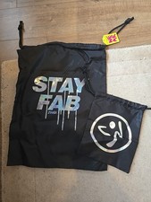 Set 2 Zumba Drawstring Bags
