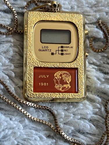 Vintage charles diana lcd - vintage,