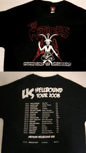 The meteors band - t-shirt, size