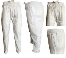 Mens Elasticated Sleeping Trouser Pants Thobe Islami Pyjamas Salwar Arab Slacks 