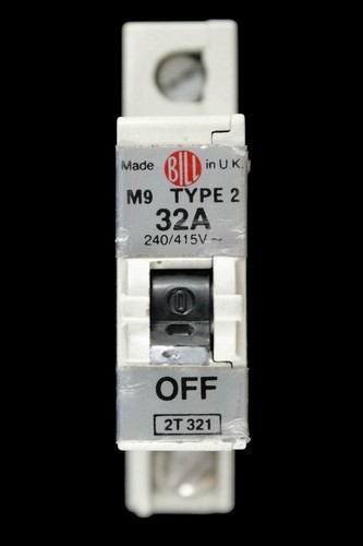 Bill amp type m9 mcb - type,