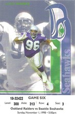 1998-11-1 NFL Playoff Football