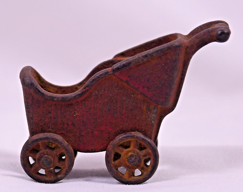 Vintage miniature small metal - miniature,