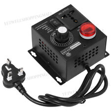 AC 220V 4000W Variable Voltage Regulator Speed Motor Fan Control Controller 18A