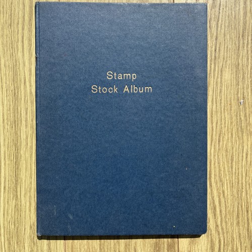 Double sided stamp album stock - sided,