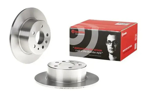 Brake disc solid - 2x,
