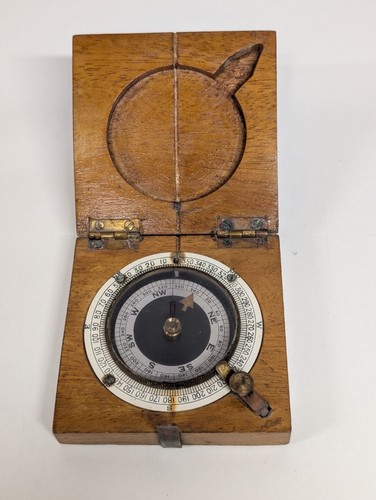 Antique ww1 military compass - antique,