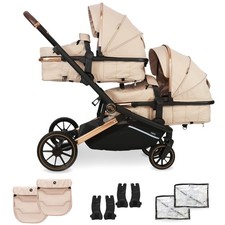 My Babiie MB33 Tandem Pushchair - Giraffe - Grade A