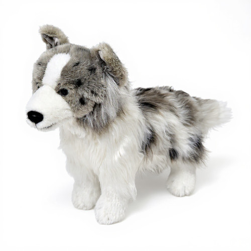Border collie plush stuffed - plush,